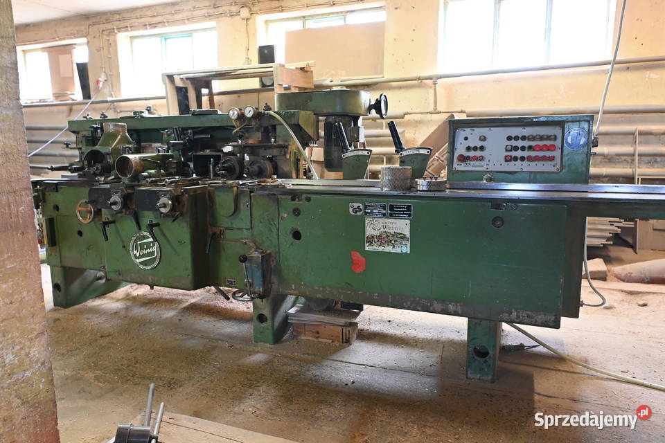 Strugarka czterostronna Weinig warmińsko-mazurskie