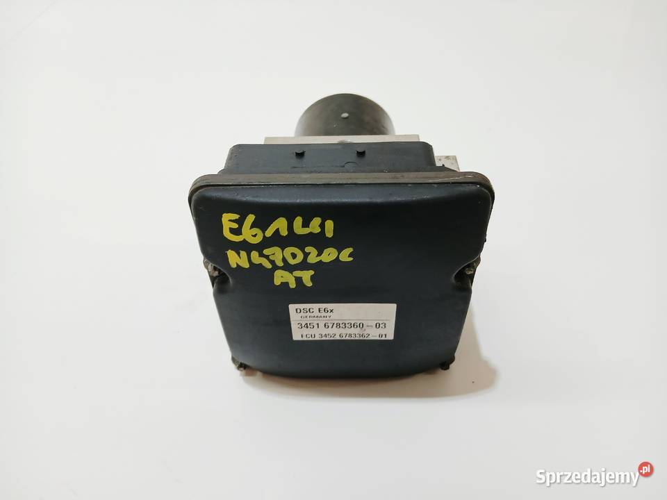 POMPA HAMULCOWA ABS BMW E60 E61 LCI N47 6783360 osobowe Strzyżewice