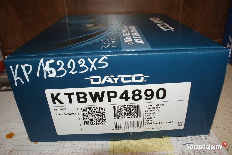 ROZRZĄD DAYCO KTBWP 4890 KPLVW LT 2835 II LT Białobrzegi