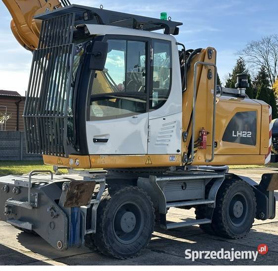 KOPARKA PRZEŁADUNKOWA LIEBHERR LH 22 M LITRONIC Rok produkcji 2021 Tuliszków sprzedam