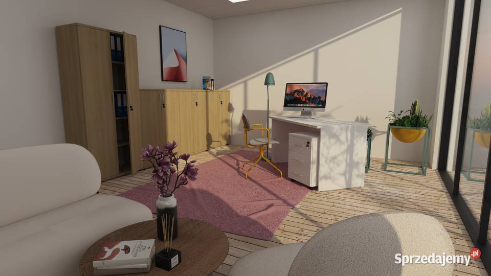 Zestaw mebli biurowych Biurko i regały NOWY Dom i Ogród Legionowo