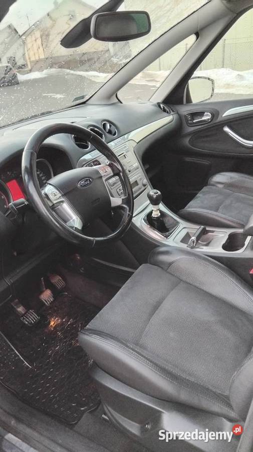 Ford S 20 TDCI 140 2007r 7os Panorama skórzana tapicerka S-MAX Ford Iwonicz