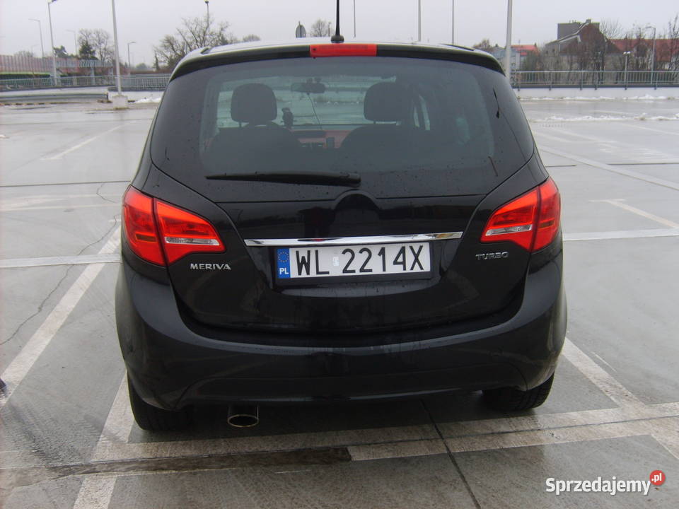 Opel Meriva 14 TURBO 140 Enjoy benzyna 2010 r Legionowo