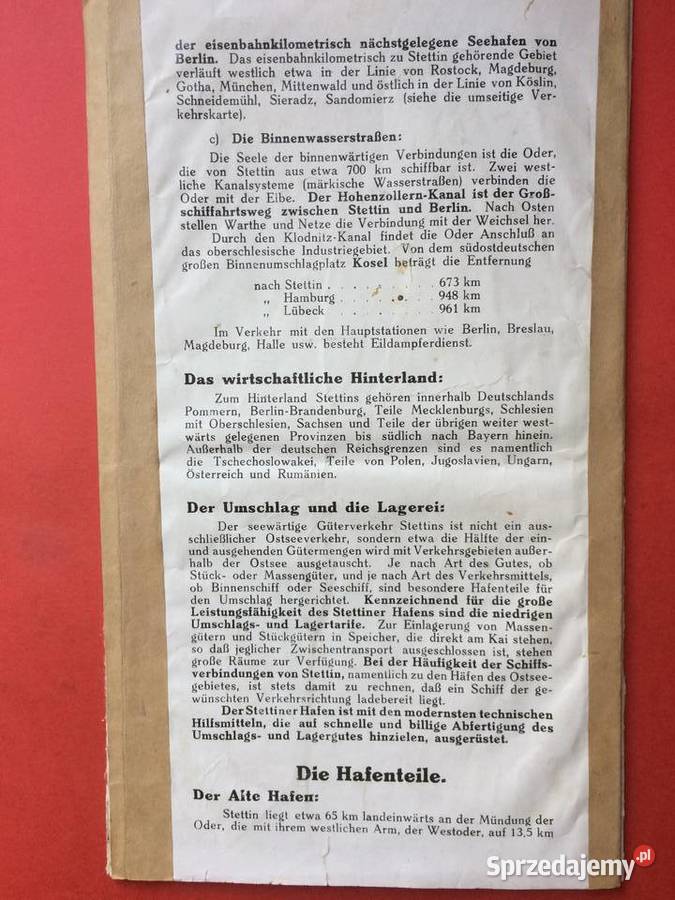 439 Stettiner Hafen Szczecin sprzedam