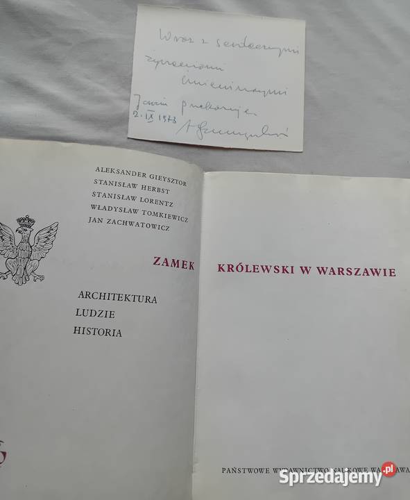 A Gieysztor i inni Zamek Królewski we Warszawie Koźminek