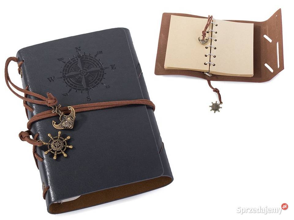NOTES PODRÓŻNIKA PAMIĘTNIK DZIENNIK RETRO