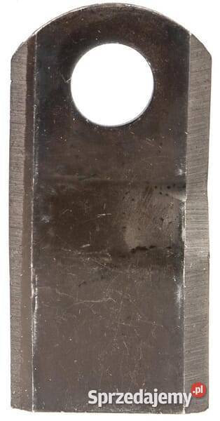 Nożyk kosiarki rotacyjnej prawy 105x47x4 mm Do kosiarek Kamionna