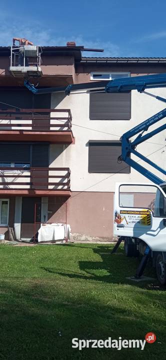 Podnośniki koszowe zwyżki do 35m Wynajem małopolskie Kęty