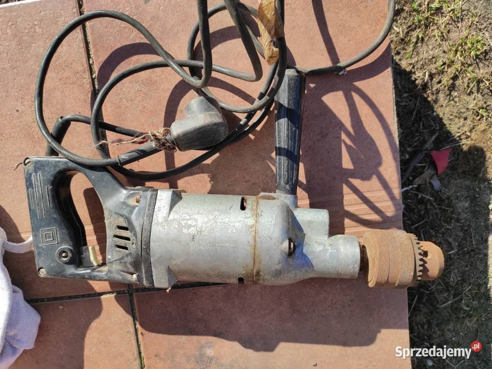 Stara polska wiertarka celma Złoty Potok