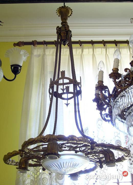 Żyrandol Empire pomorskie Sopot