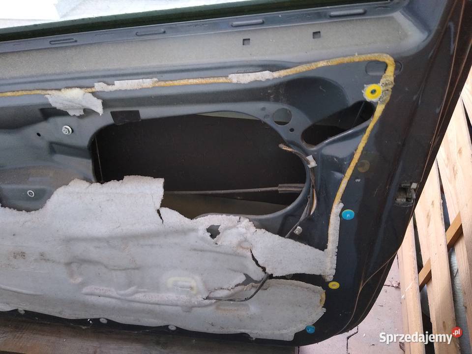 Drzwi prawe Fiat Grande Punto 3d 2008r szary osobowe wielkopolskie Witkowo sprzedam