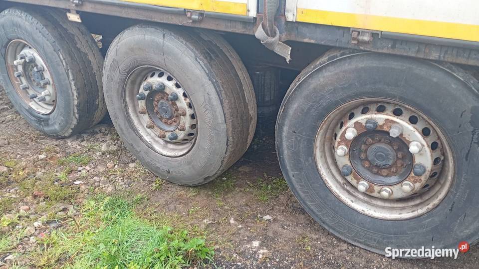 Zestaw scania naczepa burtowka tarcza hamulcowa Sochaczew-Wieś