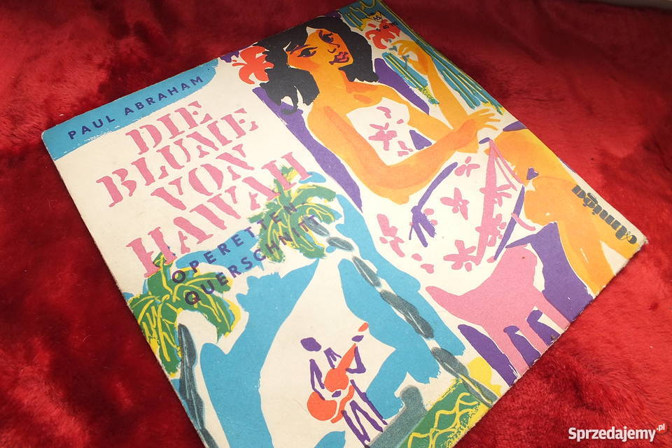 Płyta winylowa szelakowa Die blume von Hawaii lubuskie Żary