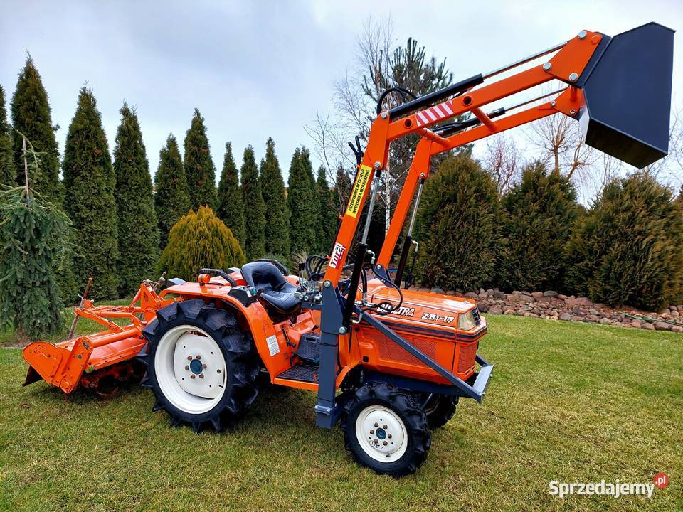 Traktorek Kubota 17 4x4 Oryginał ładowacz Skrzynia biegów Manualna dolnośląskie