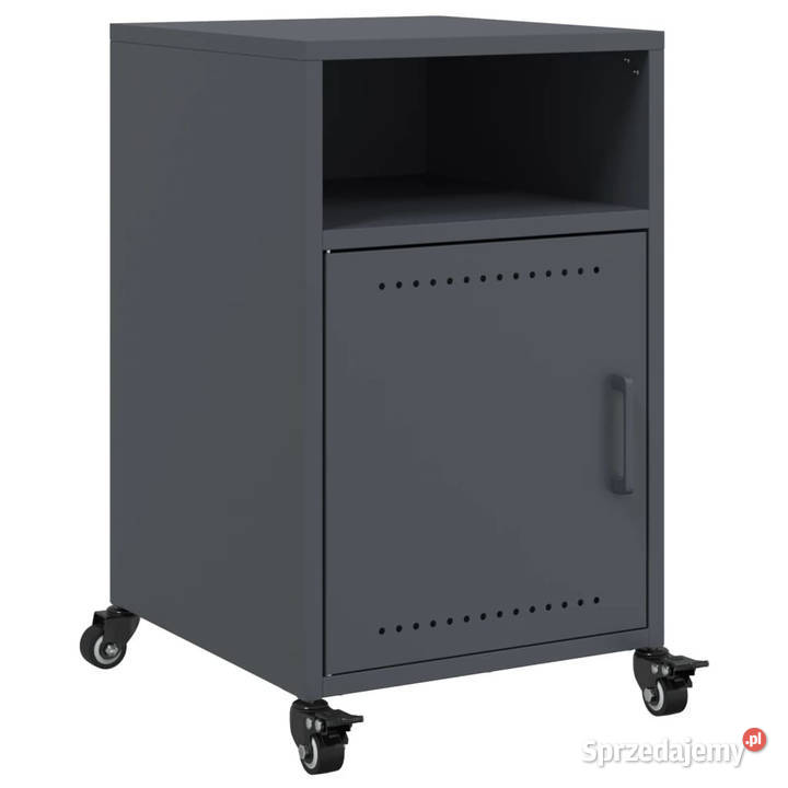 Szafka nocna antracytowa 36x39x59 stal WM846720 Warszawa