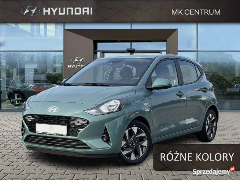 Hyundai i10 12 MPI 5MT 79 wersja Modern dostępny aluminiowe felgi Piotrków Trybunalski