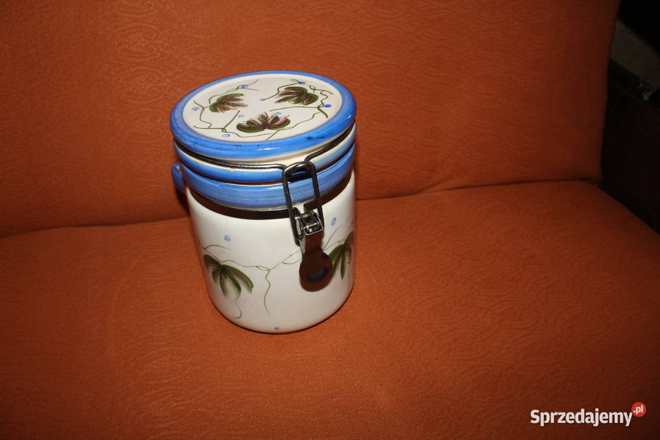 Pojemnik spożywczy z porcelitu Porcelana i szkło Chorzów sprzedam