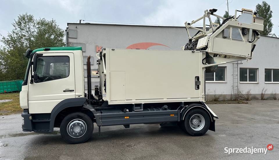 Mercedes Atego śmieciarka z wagą 10m3 EURO 6 Śmieciarki Nowiny