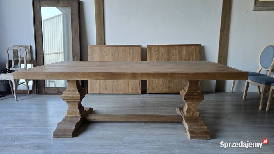 Stół dębowy z możliwością rozłożenia Hampton 77cm Warszawa sprzedam