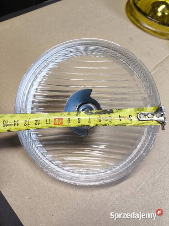 Klosz lampa halogen Jupiter Poznań PRL fiat Lutoryż