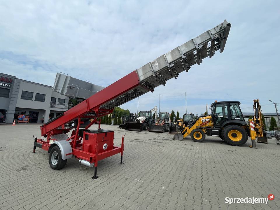 Winda dekarska TEUPEN 25 VH M4 drabina budowlana wielkopolskie Ślesin