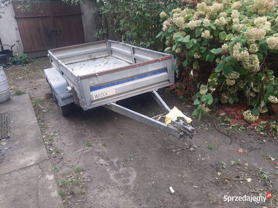 przyczepa dwuosiowa wiola DMC 750 Białystok sprzedam