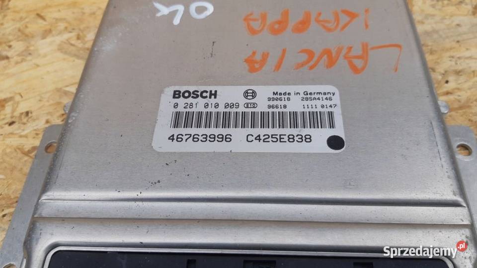 STEROWNIK SILNIKA LANCIA KAPPA 0281010009 osobowe Gliwice