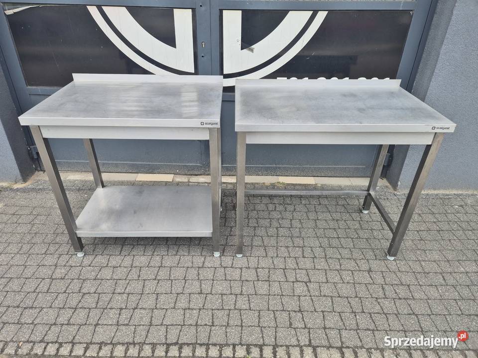 STÓŁ GASTRONOMICZNY Z PÓŁKĄ 906085 M Ostrów Wielkopolski