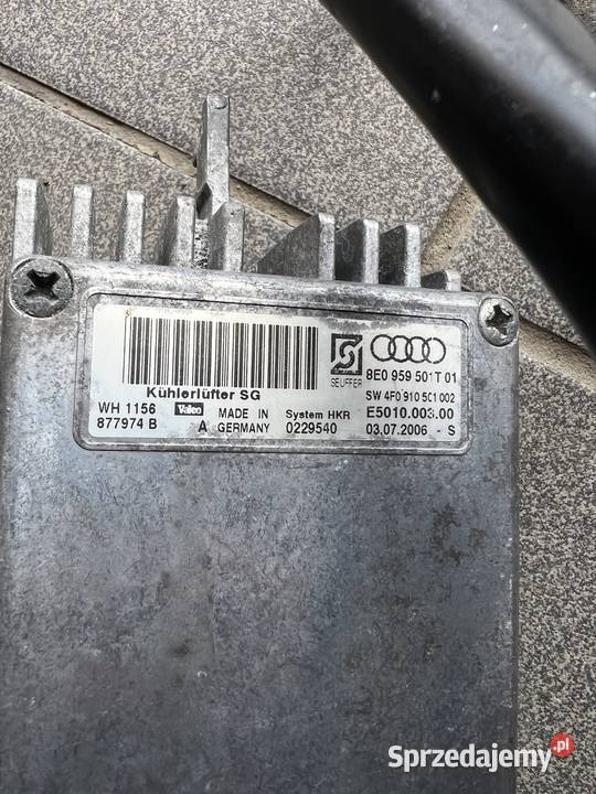 Moduł Wentylatora Chłodnicy a4 b7 8E0959501AD sprzedam