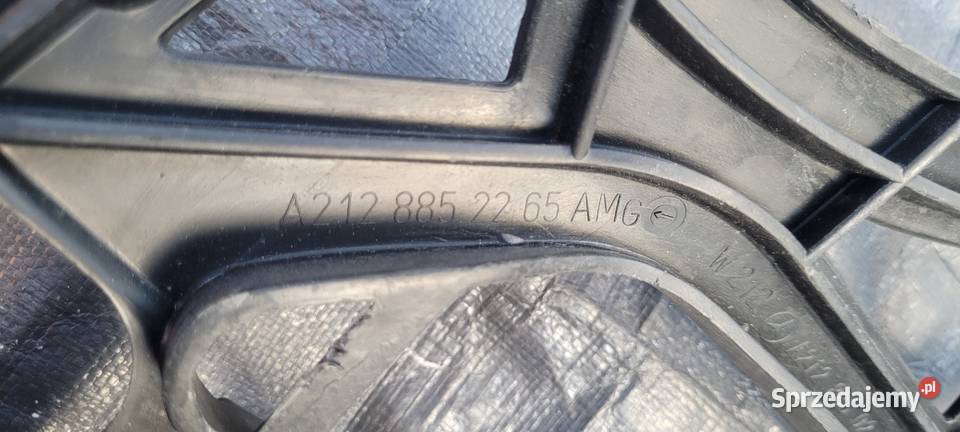 MERCEDES E W212 AMG ŚLIZG ZDERZAKA PRAWY PRZÓD śląskie Ruda Śląska