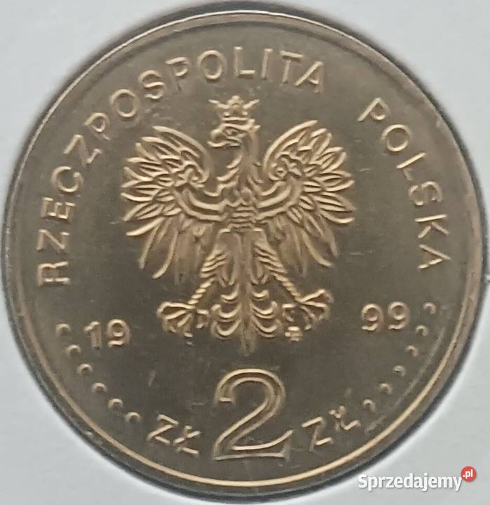 2 Juliusz Słowacki 1999 r mennicze holder Konin