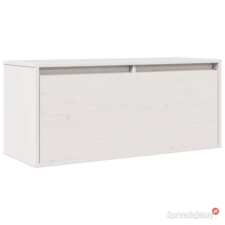 Szafka ścienna biała 80x30x35 lite drewno mazowieckie Warszawa