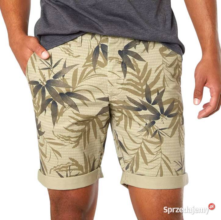 Męskie bawełniane spodenkiszorty zielone w Jack&Jones Chrzanów