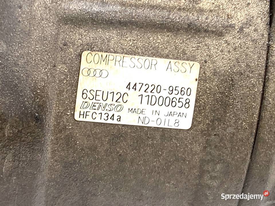 SPRĘŻARKA KLIMATYZACJI AUDI A4 B6 4472209560 16
