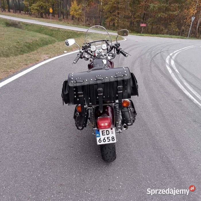 Yamaha Virago 1100 87r wersja gold super stan chopper Yamaha Łowicz