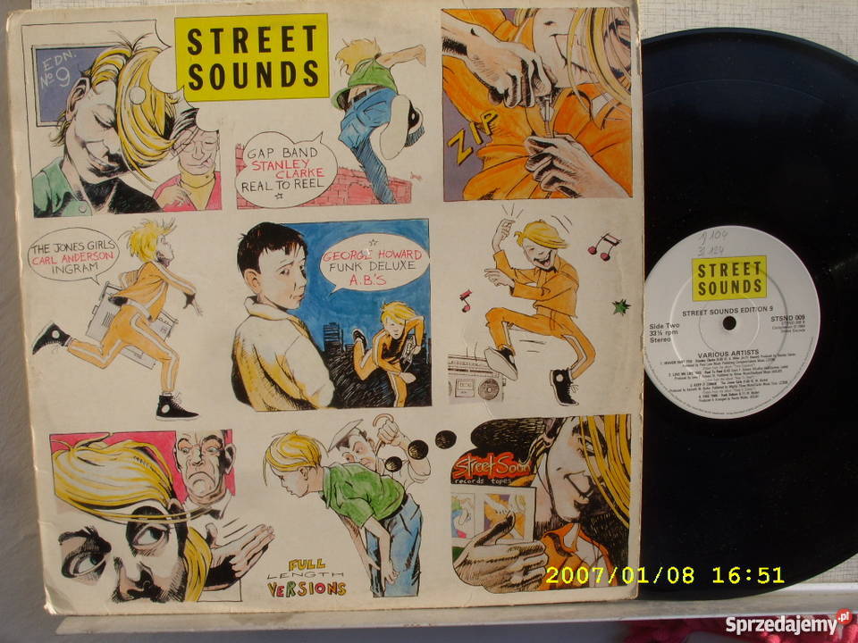 Blues LP STREET SOUNDEDITION 9 England Wołów