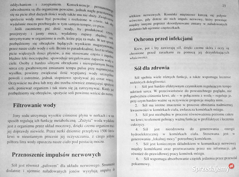 Lecznicze właściwości soli David G Adams miękka Chełm