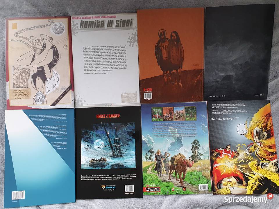 Zestaw 21 komiksów polskie wydania Gdynia sprzedam