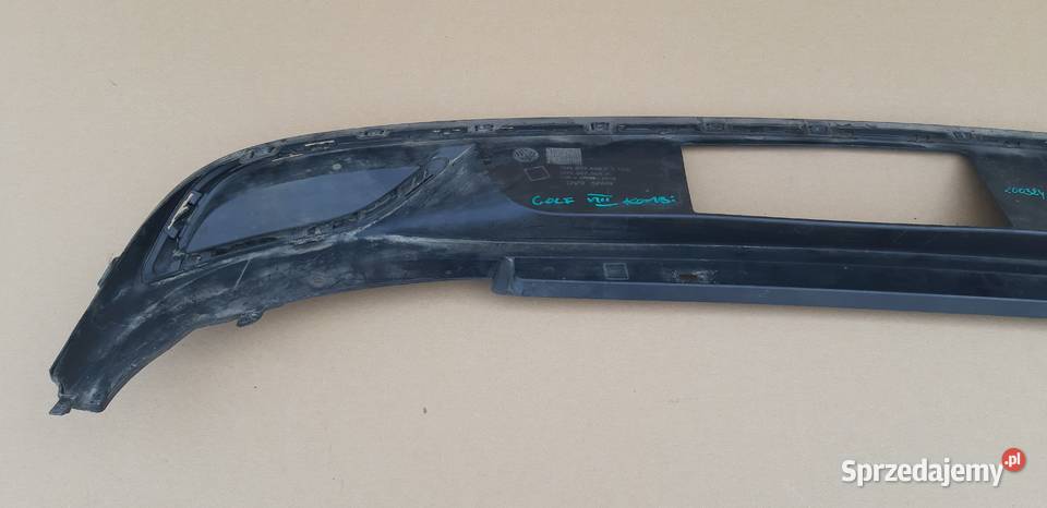 VW GOLF VIII KOMBI DOKŁADKA ZDERZAKA TYŁ SPOILER Bieleń