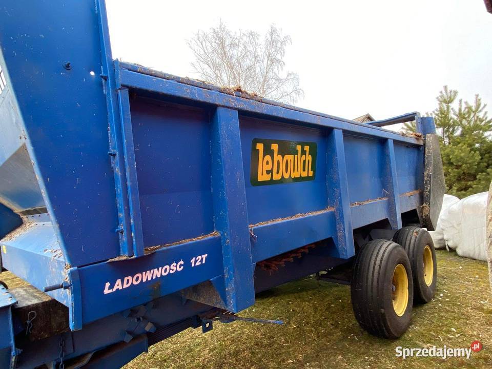 Rozrzutnik obornika LeBoulch 12 ton Imielno