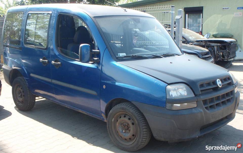 Fiat Doblo I 2001r 19D 63 46kW kolor 426 NA łódzkie Piotrków Trybunalski
