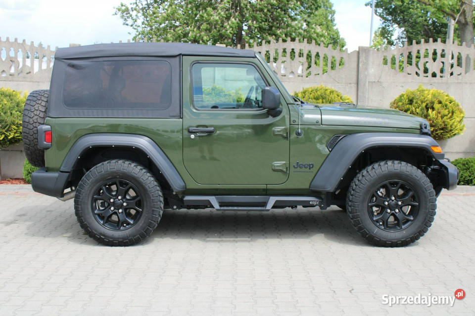 Jeep Wrangler Williz Sport 36 V6 284 4x4 Automat aluminiowe felgi Zambrów