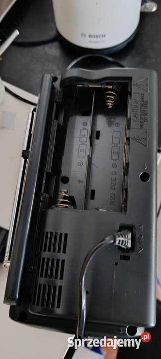 czarny radiomagnetofon to model Sony CFM10 Poznań sprzedam