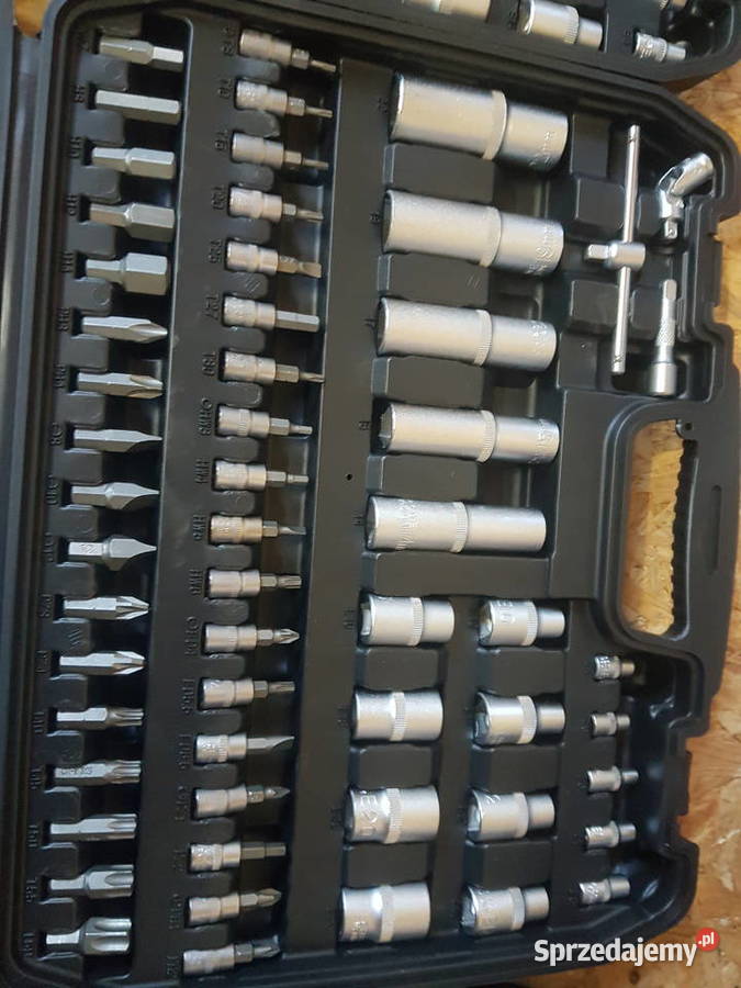 ZESTAW KLUCZY NASADOWYCH 108el CHROME Black wielkopolskie Głogowa