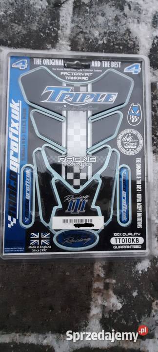 TANKPAD MOTOGRAFIX naklejka motocyklowa mazowieckie Warszawa