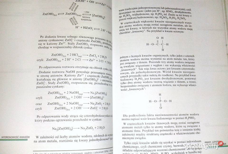 Chemia licealistów Chemia nieorganiczna Rok wydania 1996 Chełm
