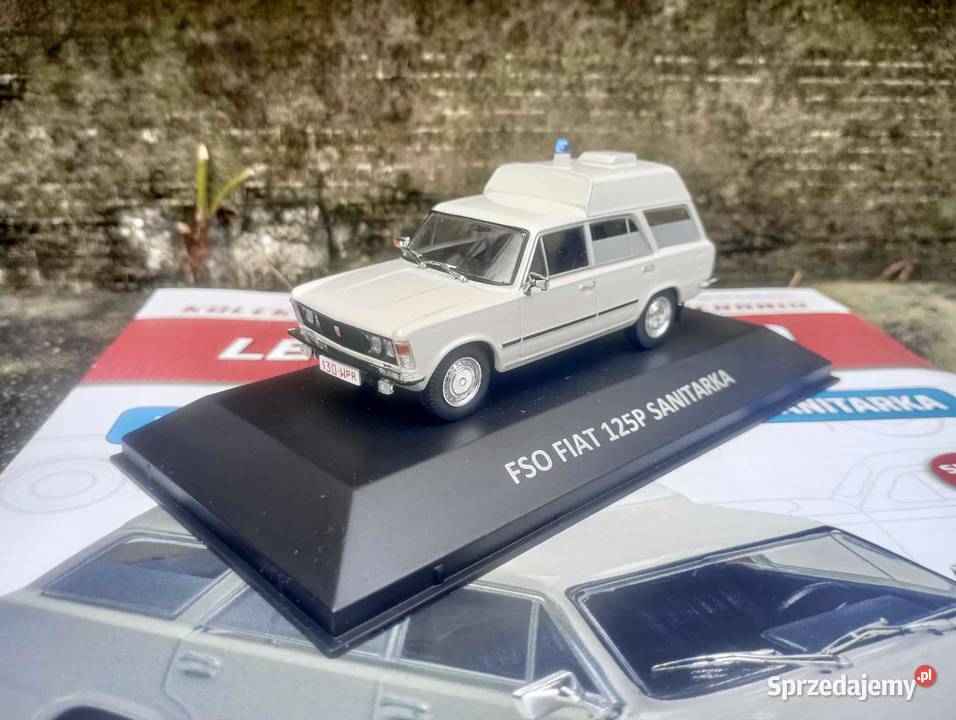 FIAT 125P SANITARKA PODWYŻSZONY Kultowe Legendy Modelarstwo mazowieckie Warszawa