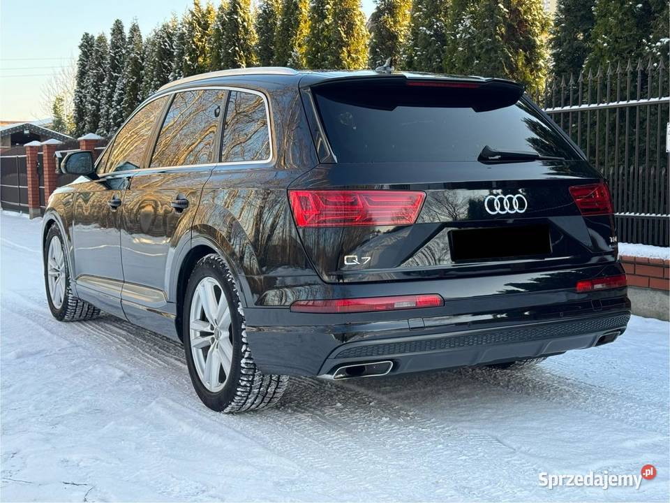 Audi Q7 30 TDI SLine Matrix panorama 7 osobowe ESP mazowieckie Grójec