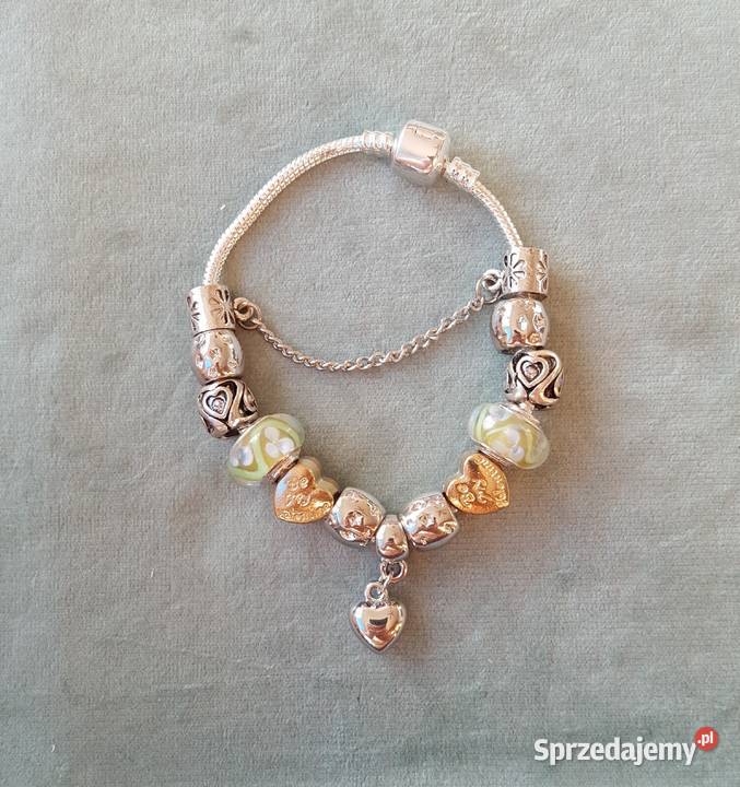 Nowa bransoletka modułowa koraliki beads charms zachodniopomorskie Szczecin sprzedam