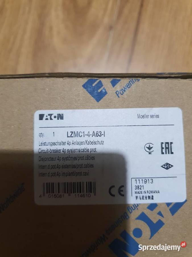 NZMN1A63EATON ELECTRIC Trąbki